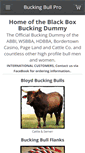Mobile Screenshot of buckingbullpro.com